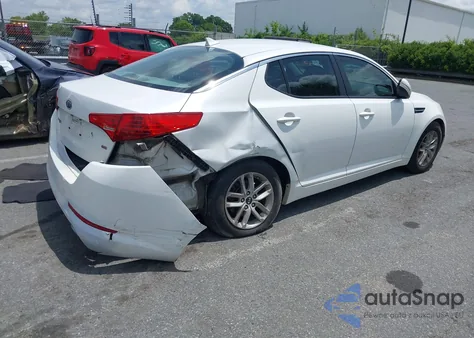 2011 Kia Optima Lx из США, поврежденный, VIN KNAGM4A70B5141224